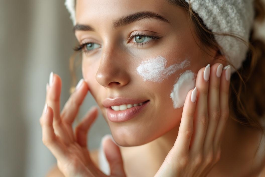 Choose a moisturizer that suits your skin type—a lighter lotion for oily skin Choose a moisturizer that suits your skin type—a lighter lotion for oily skin